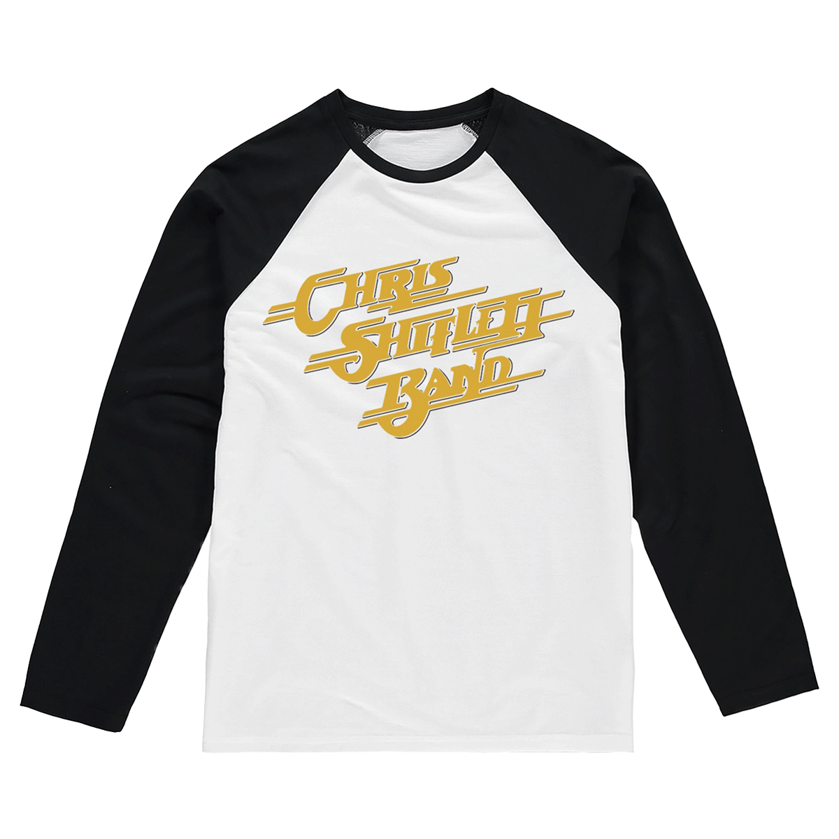 Chris Shiflett Band Logo Raglan - Chris Shiflett