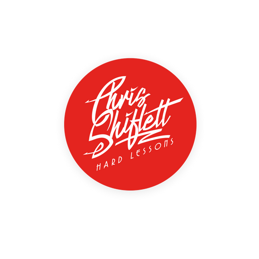 Hard Lessons Sticker - Chris Shiflett