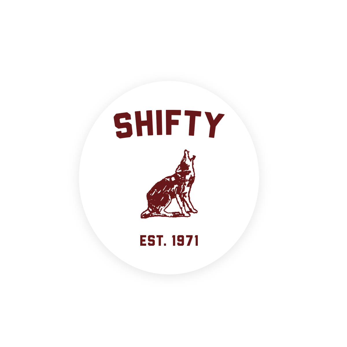 Shifty Sticker - Chris Shiflett